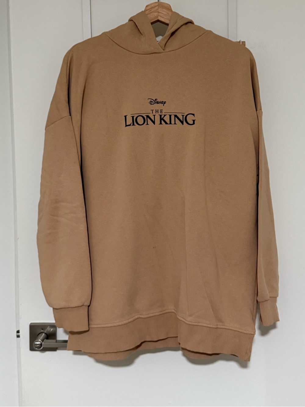 Disney Lion King Hoodie in Tan with Black Logo - Picture 3 of 10